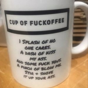 🤣Cup of *uckoffee,funny mug,vintage